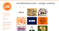 Desktop Screenshot of lunchboxbrain.com